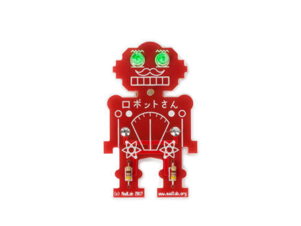 Whadda Madlab Electronic Kit Mr Robot LED kit de soudage 1
