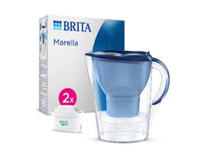 Brita Marella waterfilterkan XL 3,5l blauw + 1 Maxtra Pro All-in-One filterpatroon