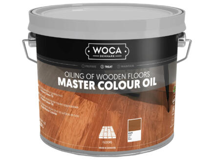 Woca Master Colour huile bois 2,5l blanc 1