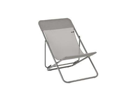 Lafuma Maxi Transat chaise longue sable 1