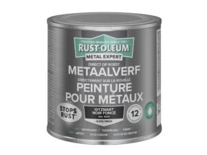 Rust-oleum Metal Expert peinture pour métaux brillant à base d'eau 250ml noir
