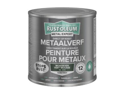 Rust-oleum Metal Expert peinture pour métaux brillant à base d'eau 250ml vert mousse 1