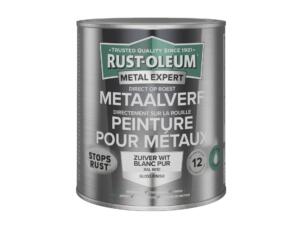 Rust-oleum Metal Expert peinture pour métaux brillant à base d'eau 750ml blanc pur