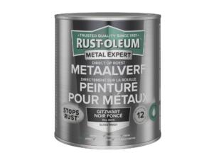 Rust-oleum Metal Expert peinture pour métaux brillant à base d'eau 750ml noir