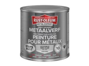Rust-oleum Metal Expert peinture pour métaux satin 250ml gris clair