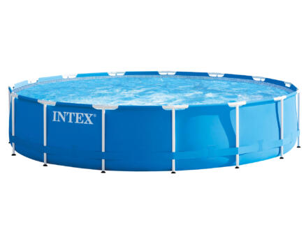 Intex Metal Frame piscine 457x84 cm + pompe 1