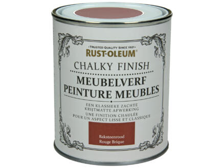 Rust-oleum Meubelverf 0,75l baksteenrood 1