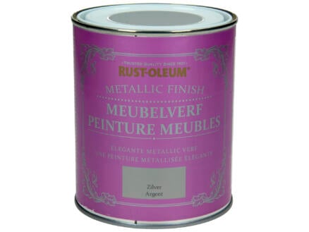 Rust-oleum Meubelverf 0,75l zilver 1