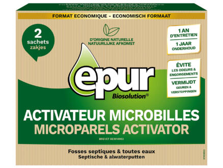 Epur Microparels activator 1 jaar 2x200 g 1