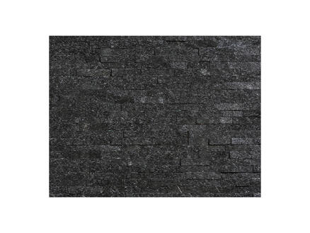 Nero brique de parement 0,42m² noir 12 pièces 1