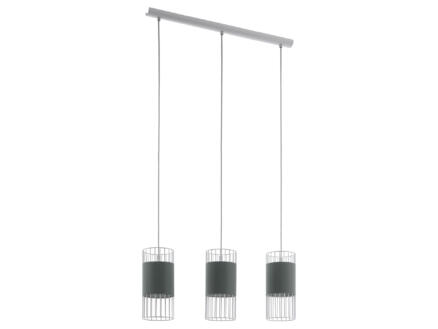 Eglo Norumbega hanglamp E27 max. 3x60 W grijs/wit 1