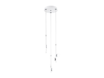 Eglo Olindra suspension LED 6x2,2 W dimmable blanc 1