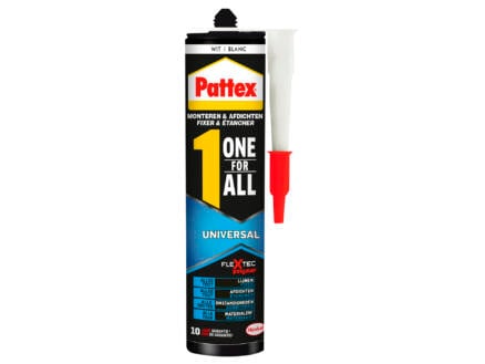 Pattex One For All Universal colle-mastic 390g blanc 1