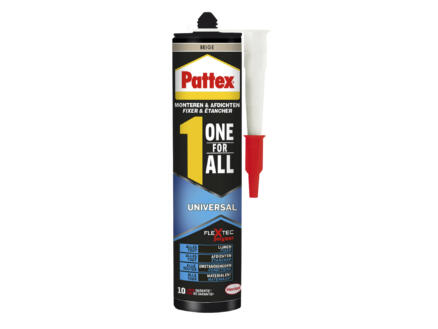 Pattex One for All Universal montagekit 390g beige 1