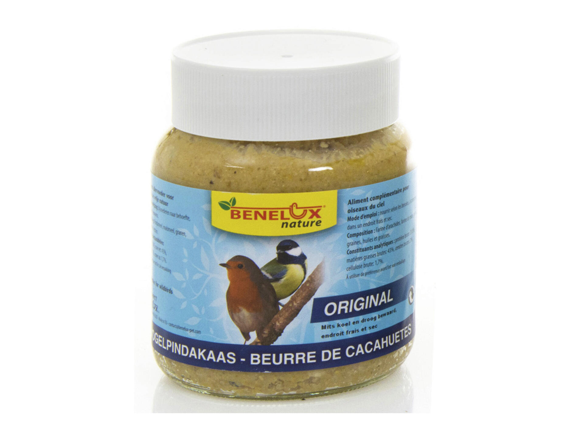 Original beurre de cacahuètes pour oiseaux 350g