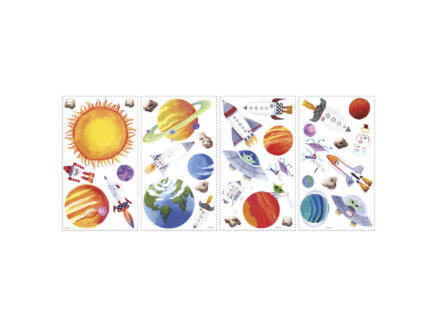 Outer Space stickers muraux 35 pièces