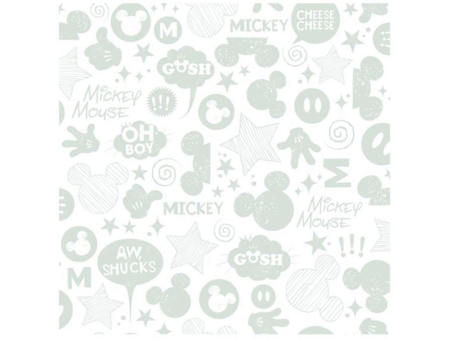 PS Decor Mickey Mouse Icons stickerbehang 51,1cm x 5,03m