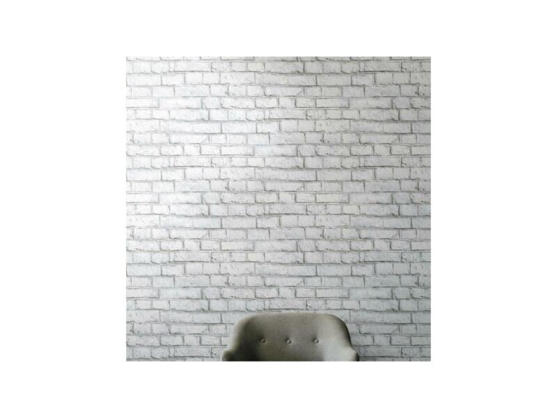 PS Decor White Brick papier peint adhésif 51,1cm x 5,03m briques