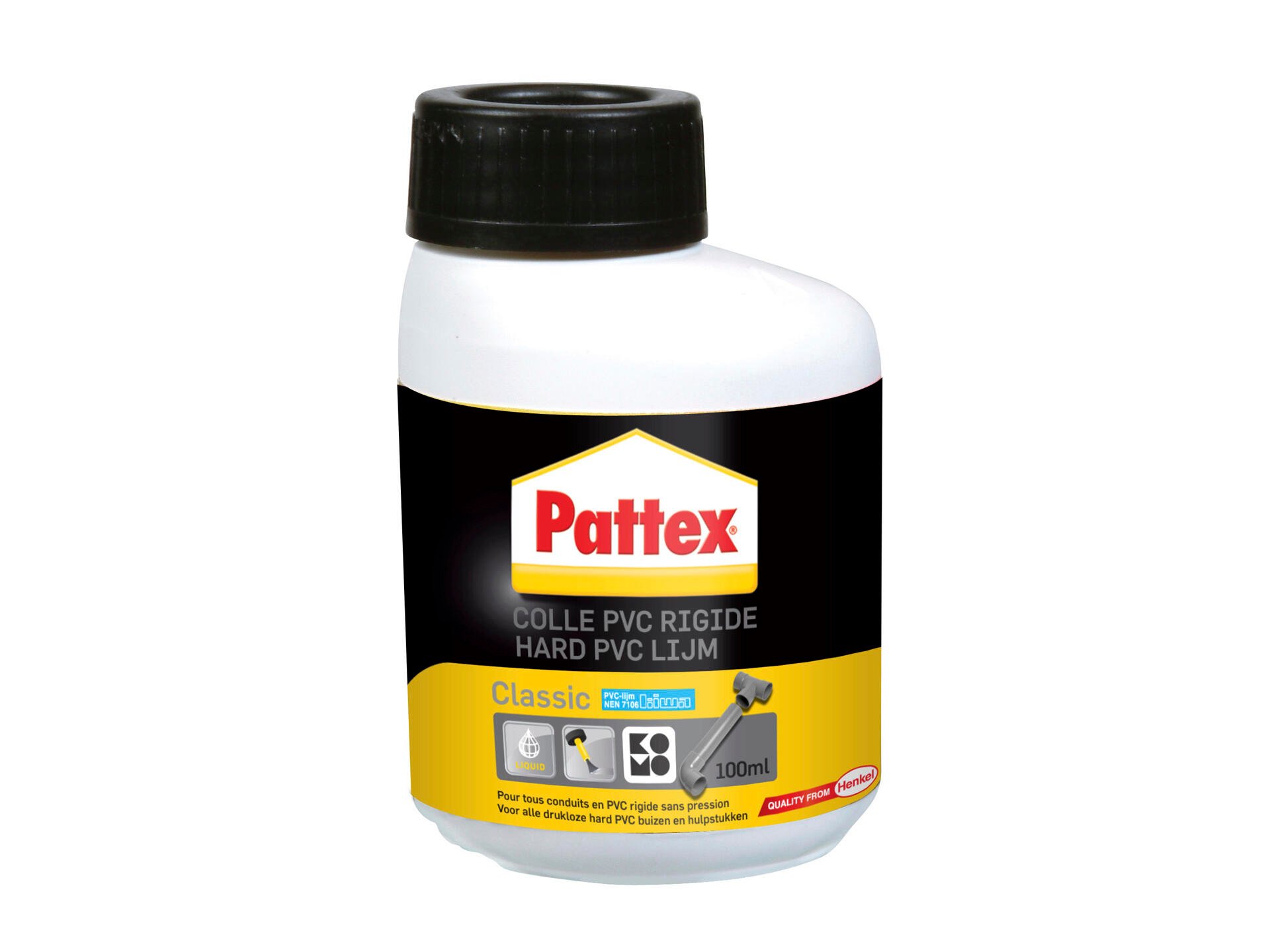 helder pepermunt Concentratie Pattex PVC lijm vloeibaar 100ml | Hubo