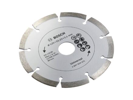 Bosch PWS 850-125 haakse slijper 850W 125mm + diamantdoorslijpschijf 125mm