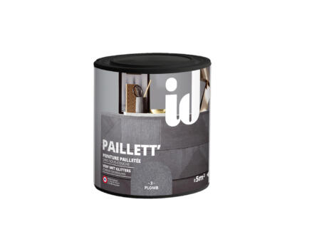 Paillett' peinture meubles bois et MDF 0,5l plomb 1