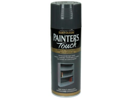 Rust-oleum Painter's Touch lakspray hoogglans 0,4l donkergrijs 1
