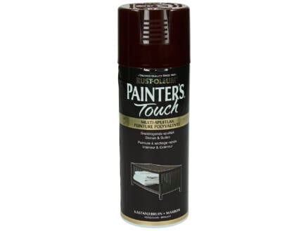 Rust-oleum Painter's Touch lakspray hoogglans 0,4l kastanjebruin 1