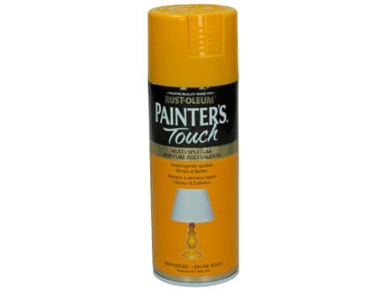 Rust-oleum Painter's Touch lakspray hoogglans 0,4l oranjegeel 1