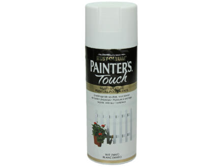 Rust-oleum Painter's Touch lakspray mat 0,4l wit 1