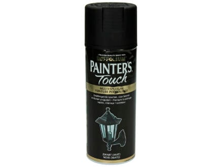 Rust-oleum Painter's Touch lakspray mat 0,4l zwart 1