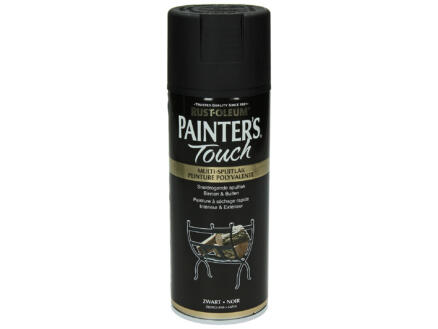 Rust-oleum Painter's Touch laque en spray satin 0,4l noir 1