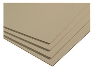 Panneau MDF 244x122 cm 2,5mm brun