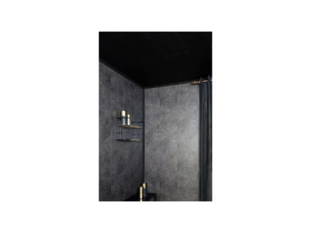 Panneau de plafond 170x23,6 cm 2,01m² eclectic matte black