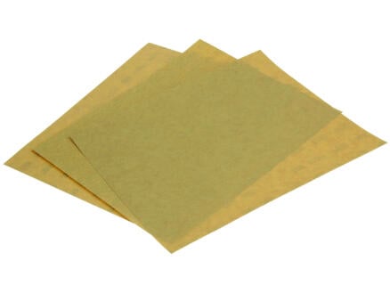 3M Papier abrasif assortiment fin or (3 pièces) 1