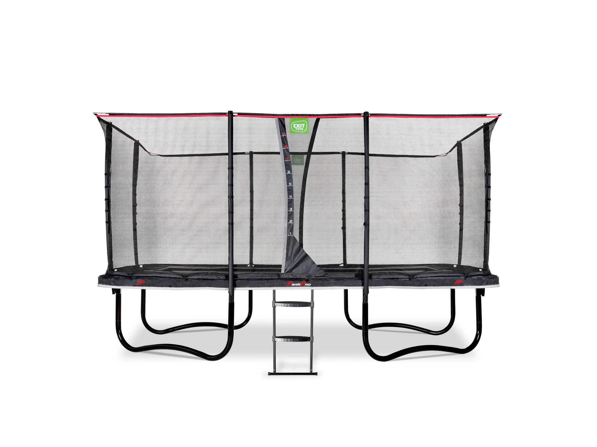 Exit Toys PeakPro trampoline 275x458 cm + veiligheidsnet zwart