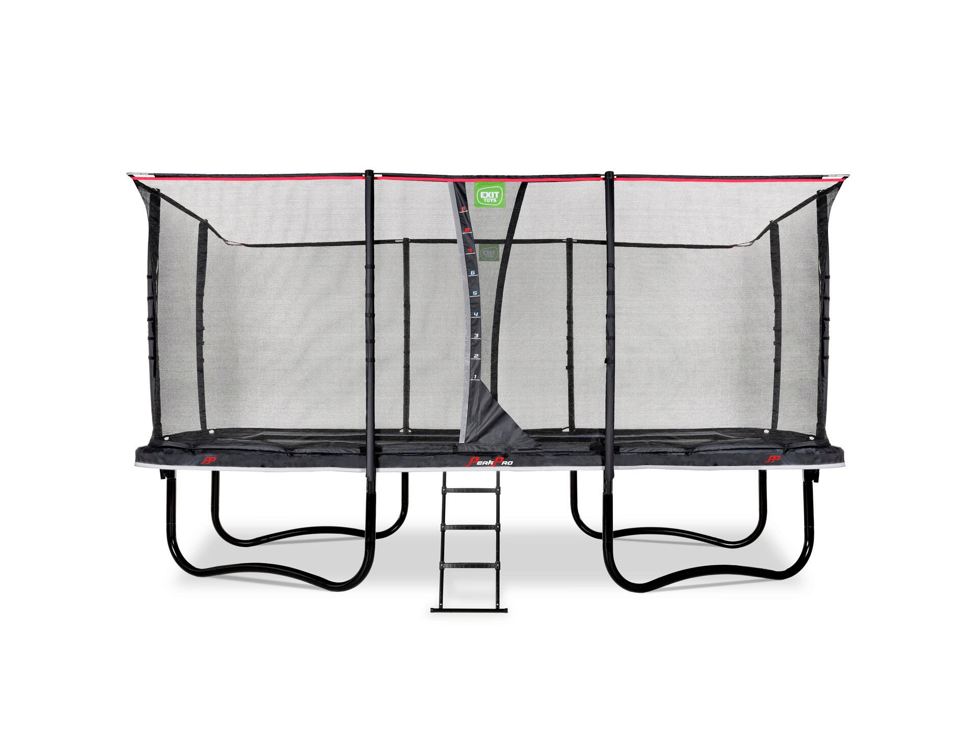 Exit Toys PeakPro trampoline 305x519 cm + filet de sécurité noir