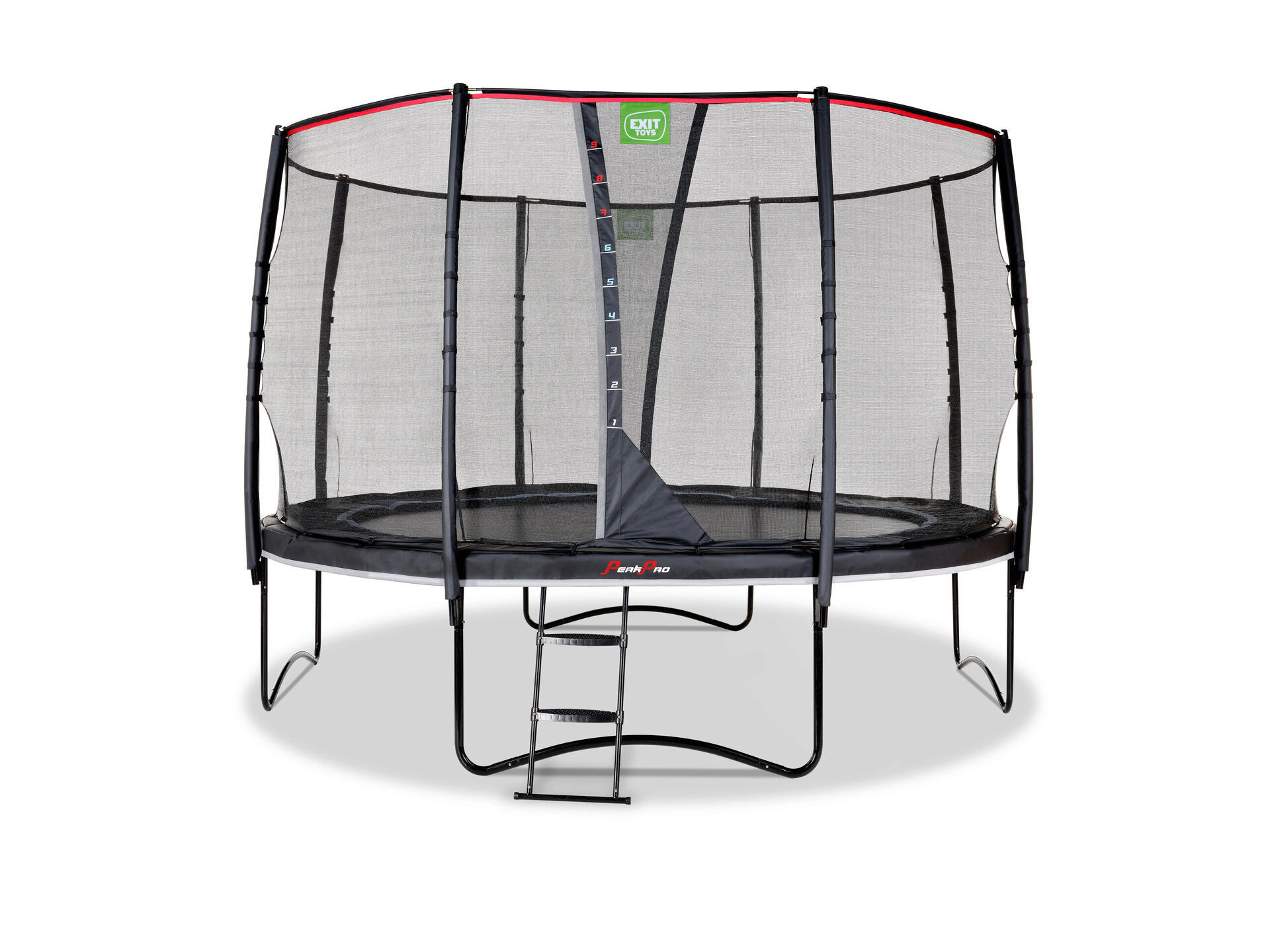 Exit Toys PeakPro trampoline 366cm + veiligheidsnet zwart