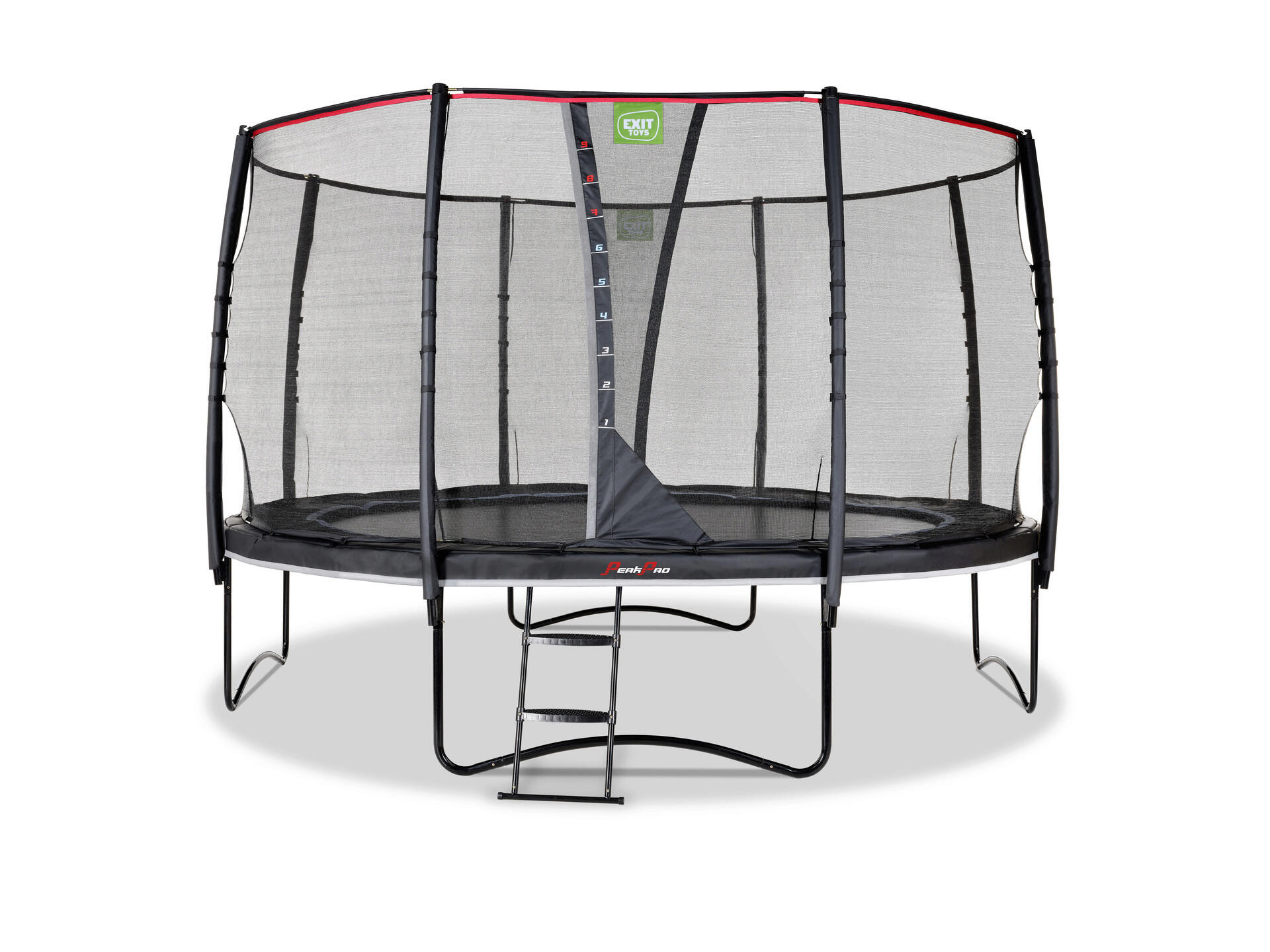 Exit Toys PeakPro trampoline 427cm + filet de sécurité noir
