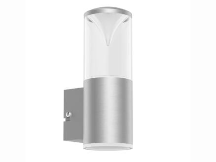 Penalva LED wandlamp 2x3,7W staal/wit 1