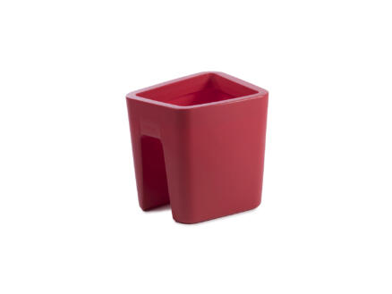 Pendulum Square pot cavalier 42x37 cm rouge 1