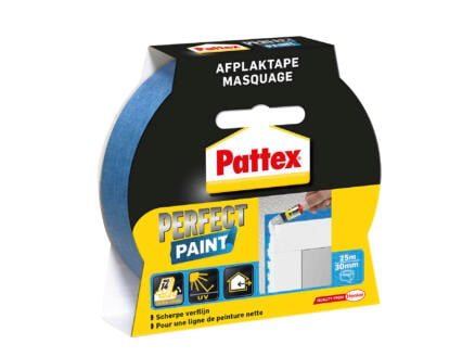 Pattex Perfect Paint afplaktape 25m x 30mm blauw 1