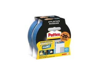 Pattex Perfect Paint ruban de masquage 25m x 30mm bleu 2 pièces