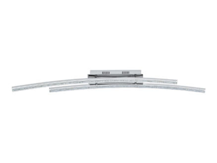 Eglo Pertini plafonnier LED 2x10,8 W chrome