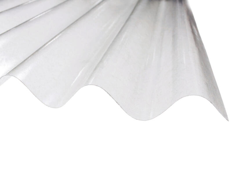 Scala Plaat polyester 213x90 cm transparant