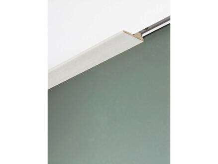 Plafondlijst met rail 40x8 mm 270cm calm grey ash 2 stuks