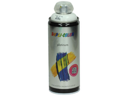 Dupli Color Platinum laque en spray brillant 0,4l blanc pur 1