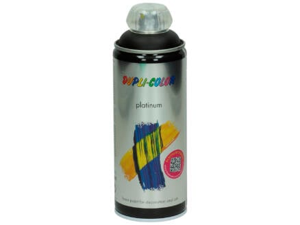 Dupli Color Platinum laque en spray satin 0,4l noir foncé 1