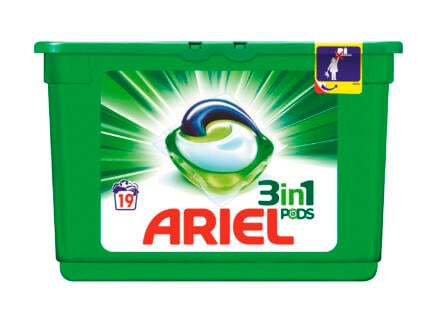 Ariel Pods Regular 3-en-1 capsule lessive 19 tabs 1