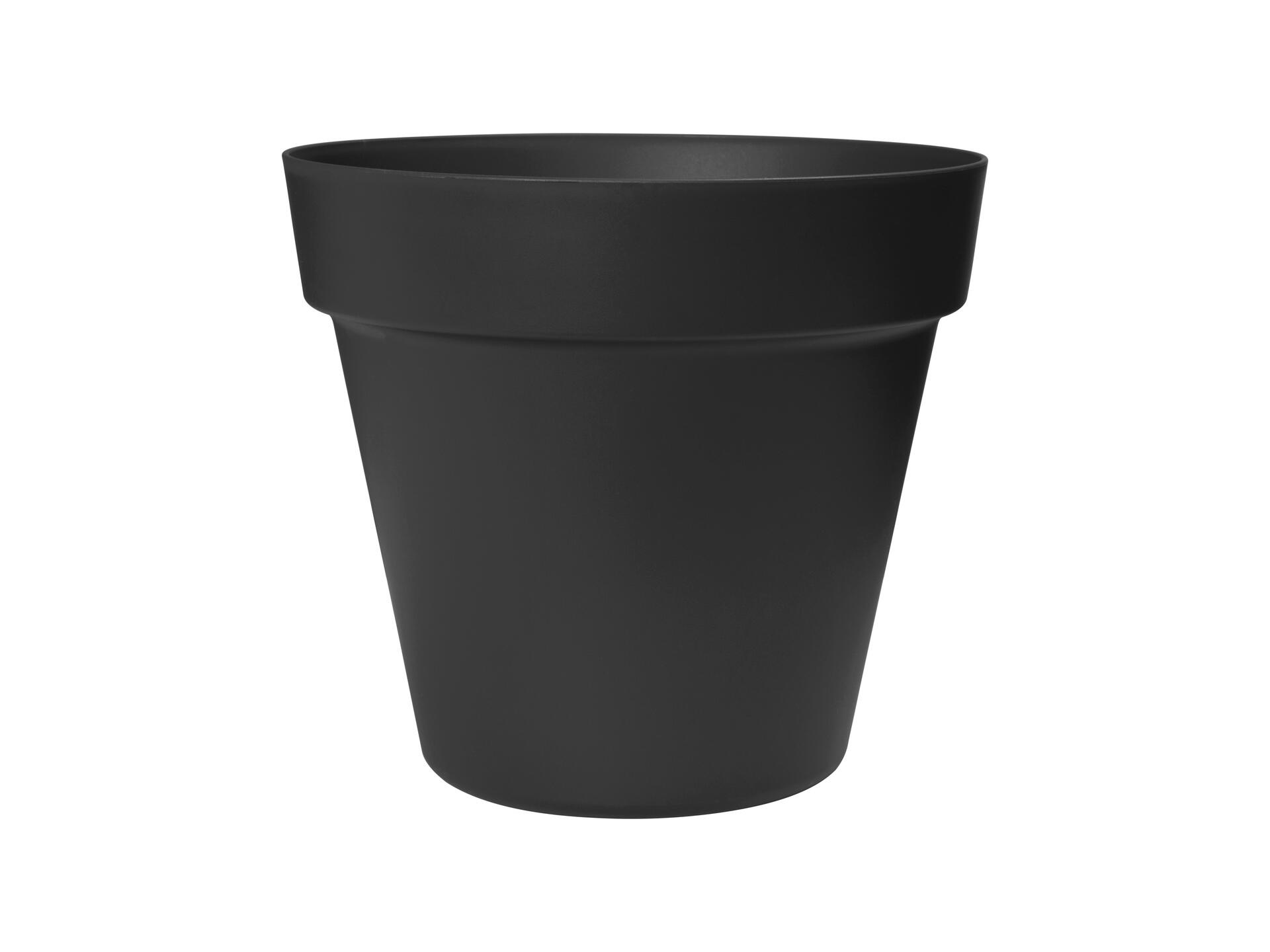 Pot à fleurs Straight 47cm noir