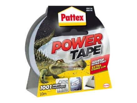 Pattex Powertape 10m x 50mm transparant 1
